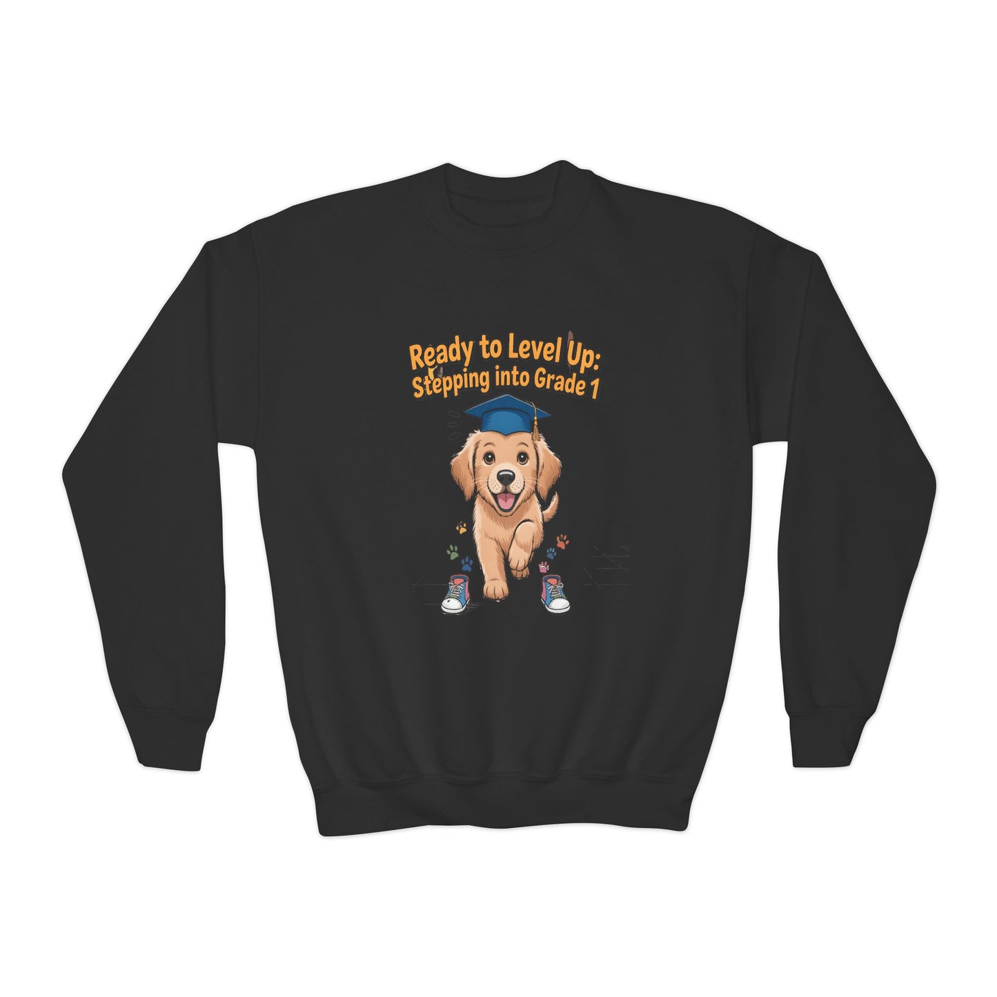 Paw Prints of Progress Sweatshirt for Back to School