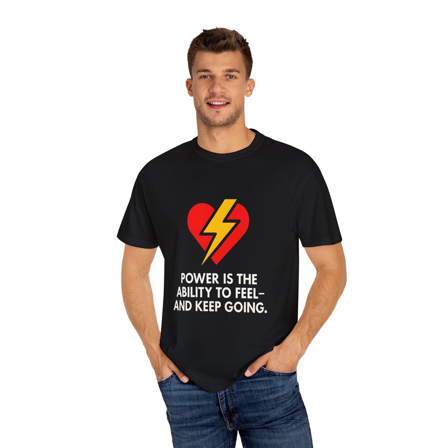 Lightning Heart Inspirational T shirts
