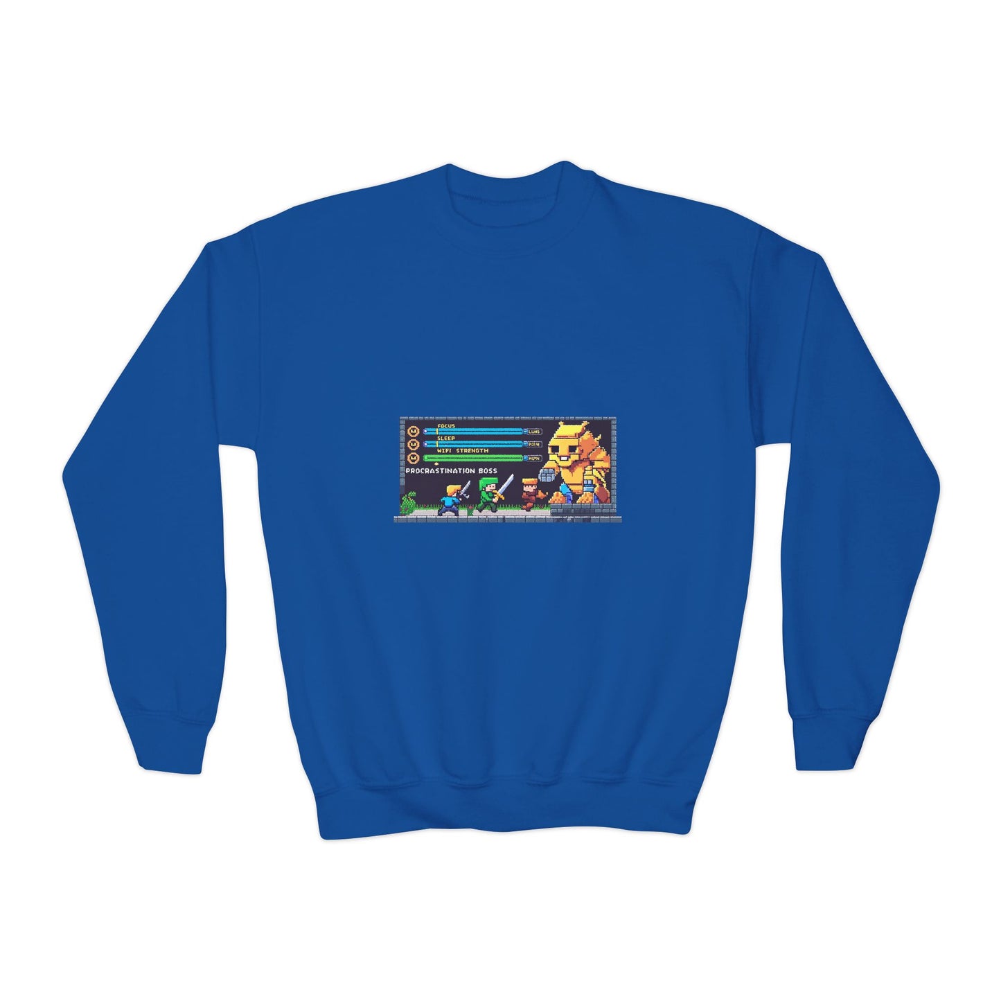 Youth Crewneck Sweatshirt with Fun Animal Design, Cozy Jumper for Kids, Perfect Gift for Birthdays, Holidays, & Everyday Wear