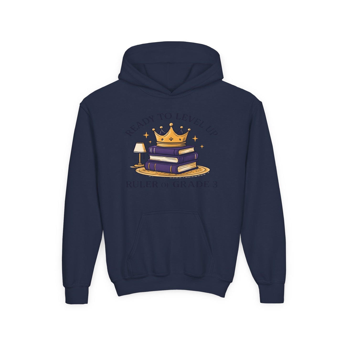 Scholar's Crown Hoodie, Cool Hoodie for Back to School