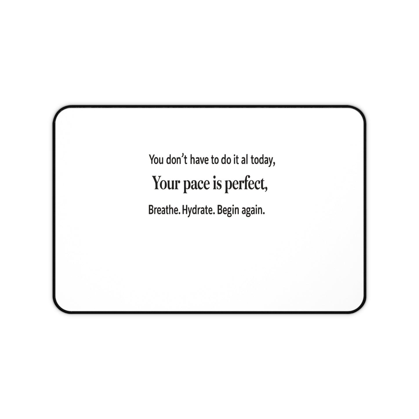 Back to School Inspirational Desk Mats