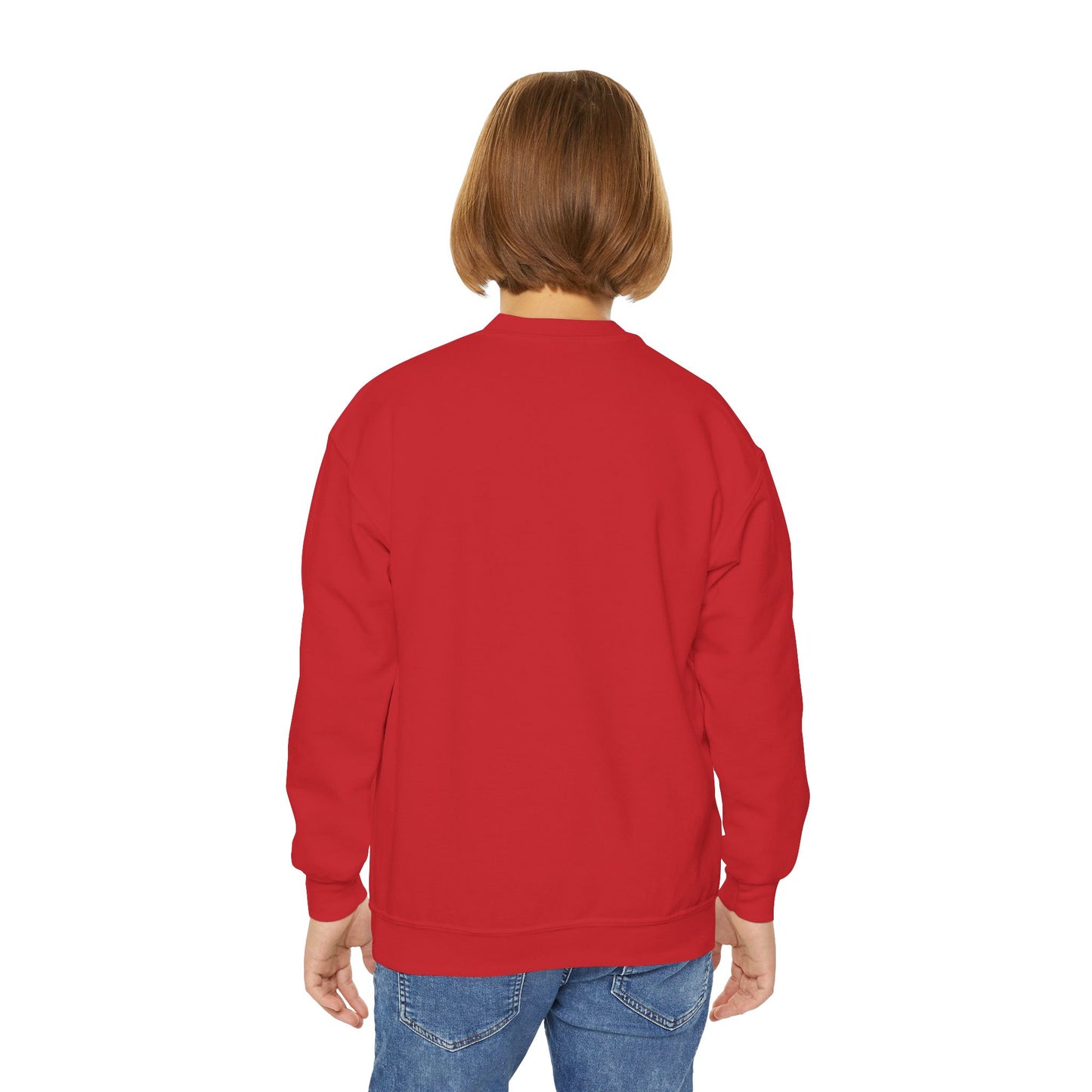 Youth Crewneck Sweatshirt with Fun Animal Design, Cozy Jumper for Kids, Perfect Gift for Birthdays, Holidays, & Everyday Wear