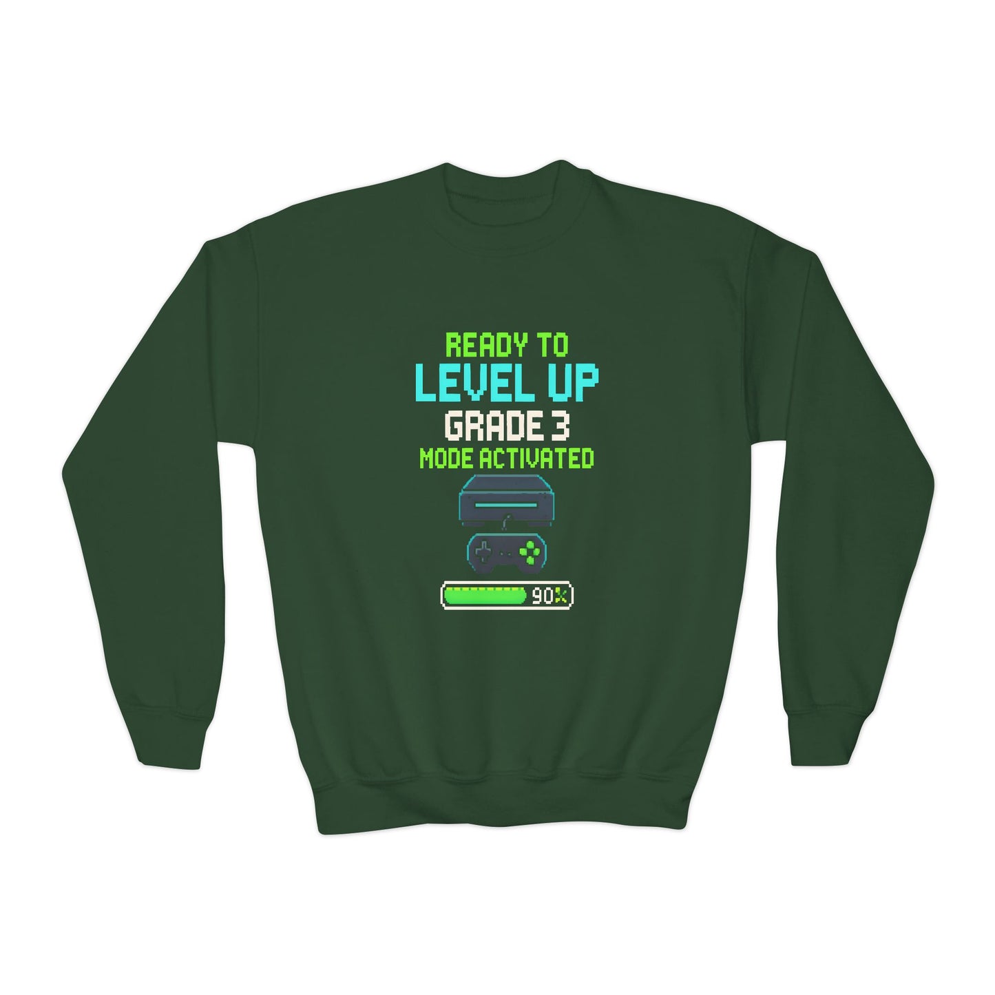 Retro Gaming Glory Sweatshirt for Back to School