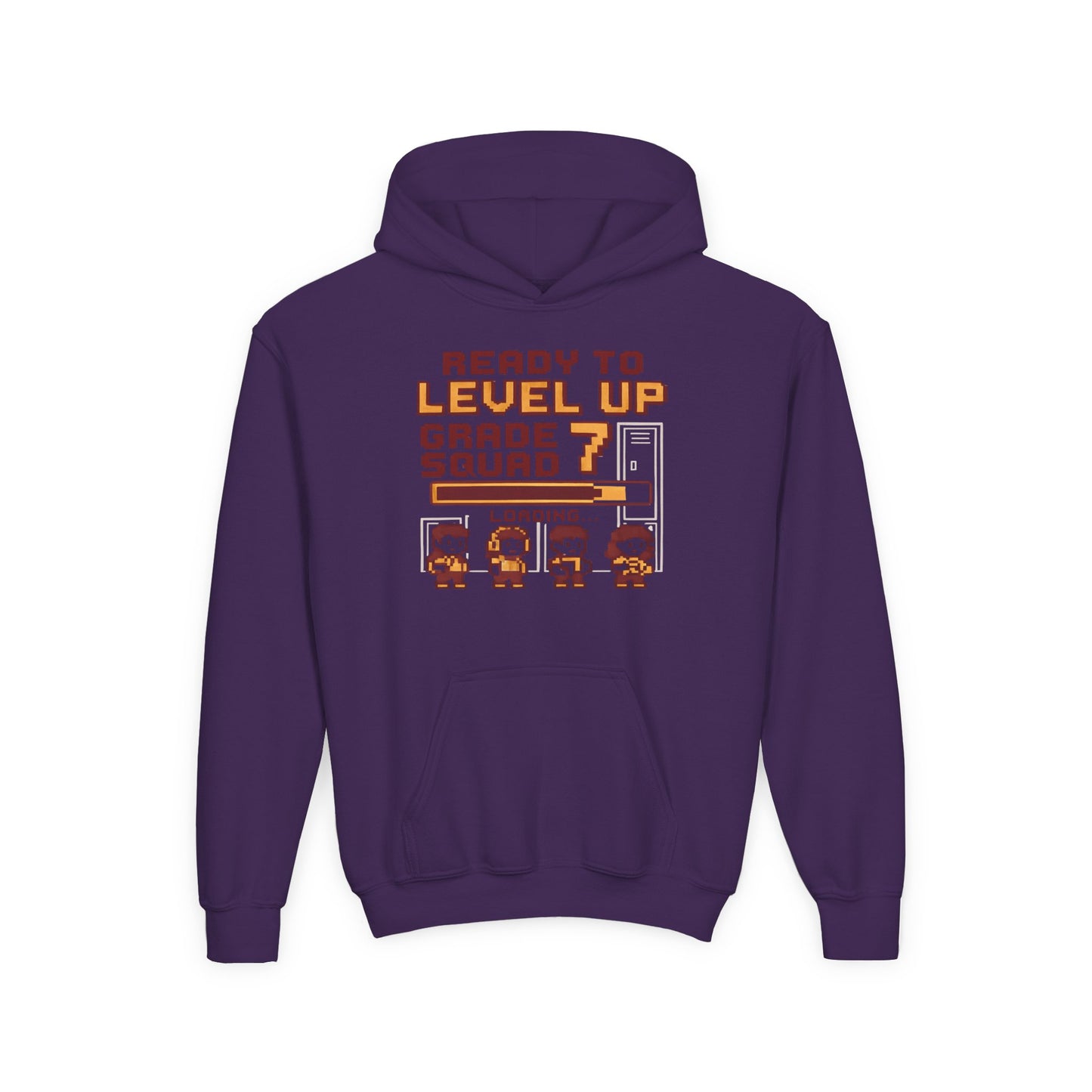 Level Up Quest, Hoodies for Back to School, Cool Hoodie for Back to School