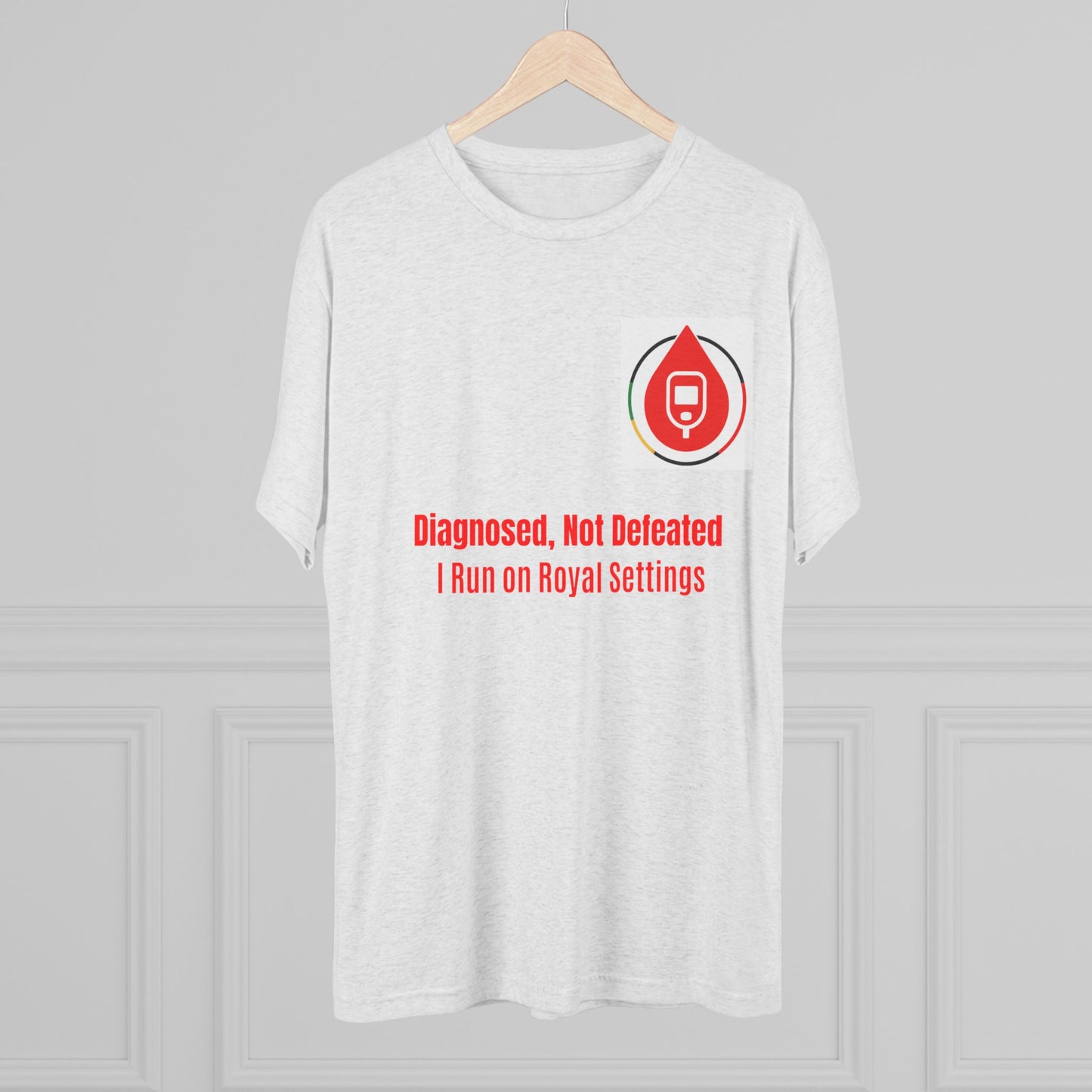 Diabetic Strength, Sugar Management Crew Tee, Diabetes Awareness, Diabetes Management