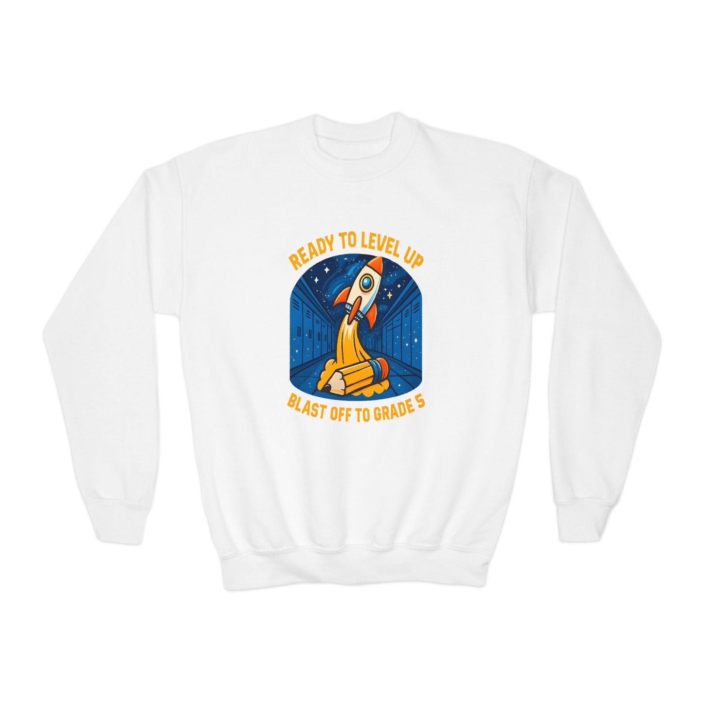 Rocket Scholar Sweatshirt for Back to School