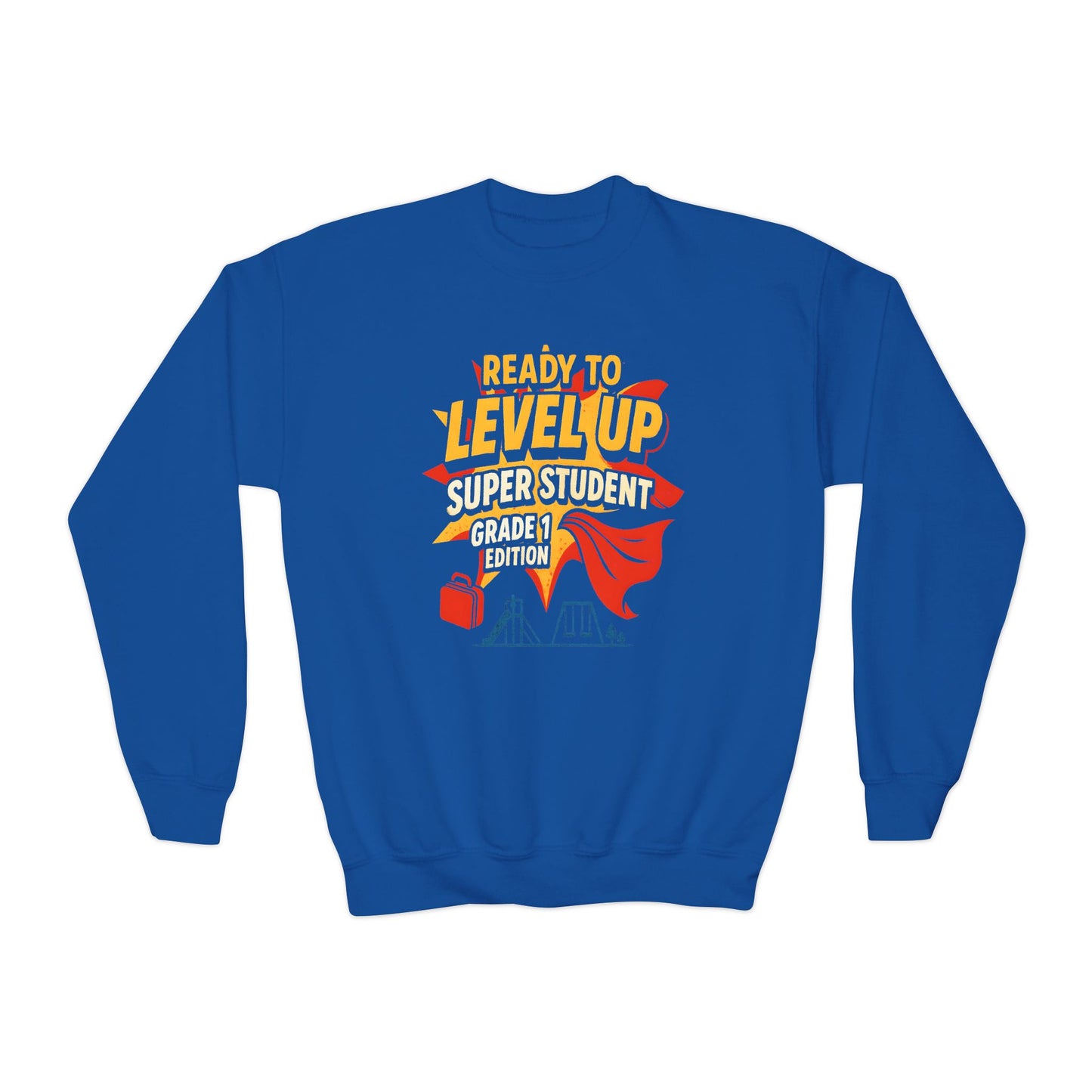 Super Student Level Up Sweatshirt for Back to School