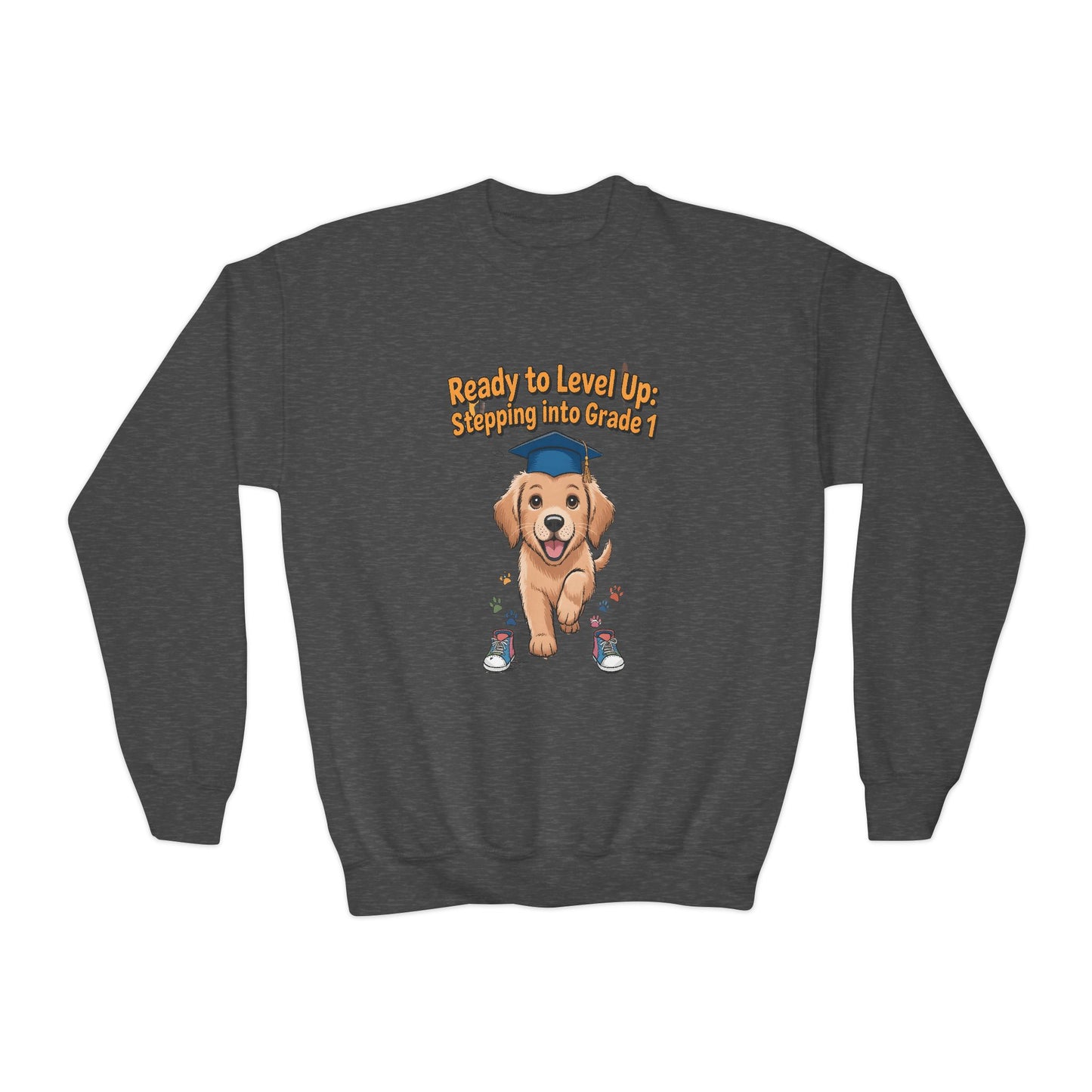 Paw Prints of Progress Sweatshirt for Back to School