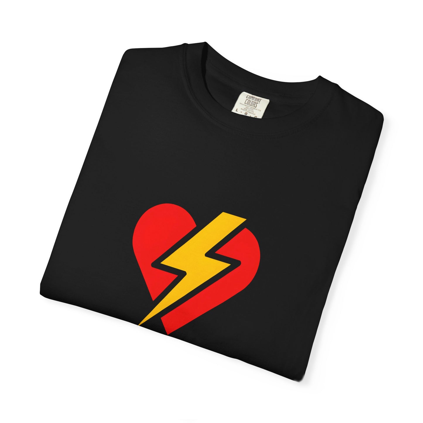 Lightning Heart Inspirational T shirts