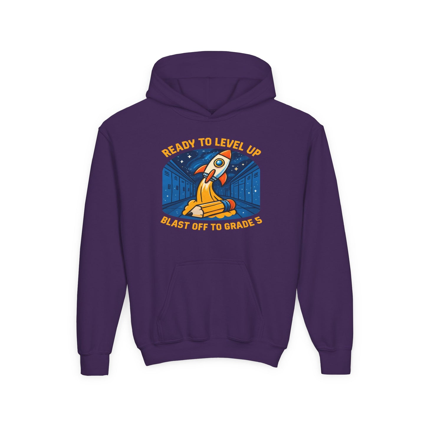 Rocket Launch Hoodie for Back to School, Cool Back to School Hoodie