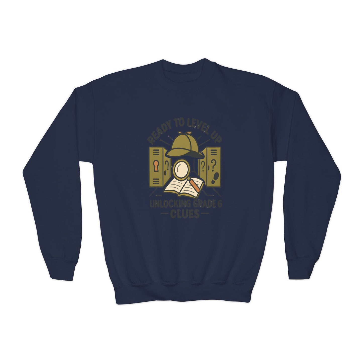 Clue Quest Sweatshirt for Back to School