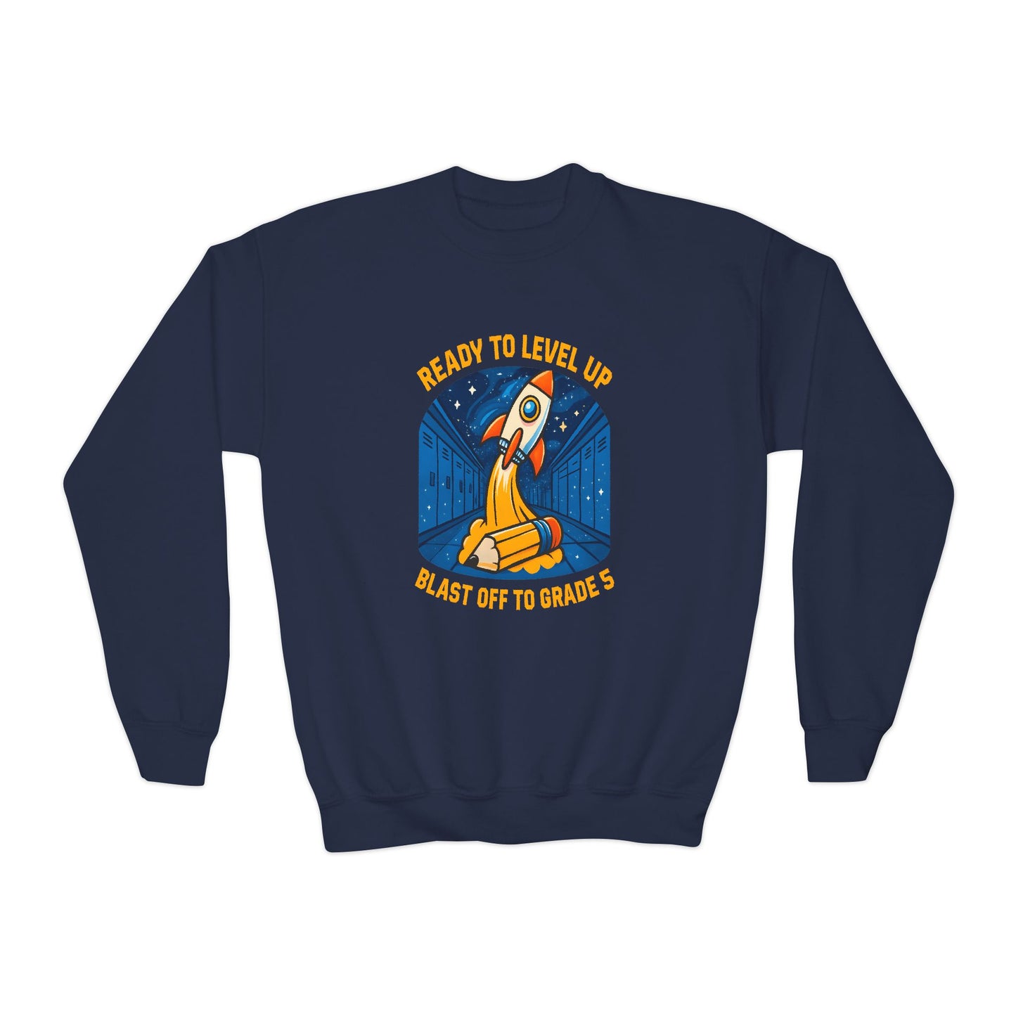 Rocket Scholar Sweatshirt for Back to School