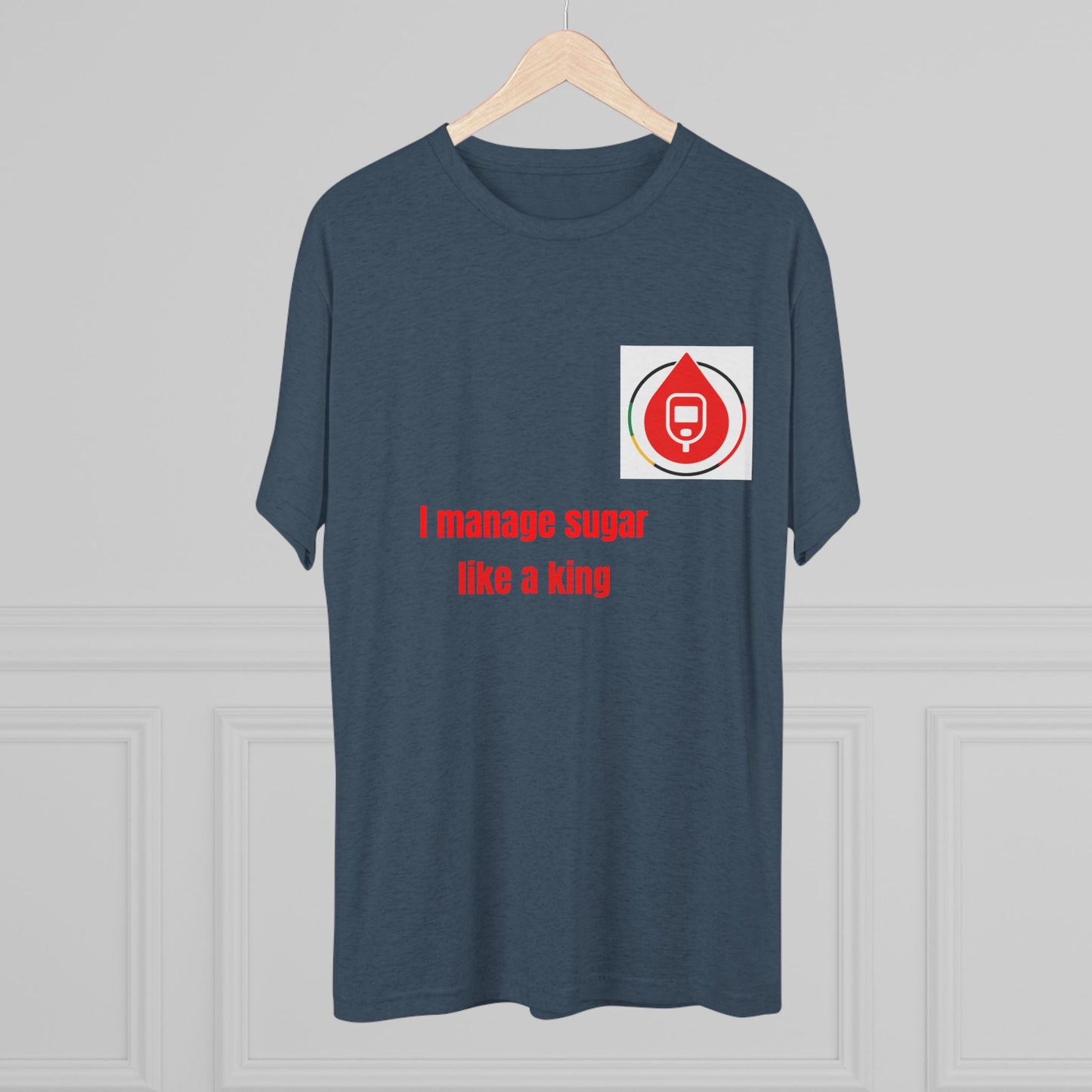 Sugar Management Crew Tee, Funny Diabetes Shirt, Unisex T-shirt, Health Awareness Tee, Gift for Diabetics