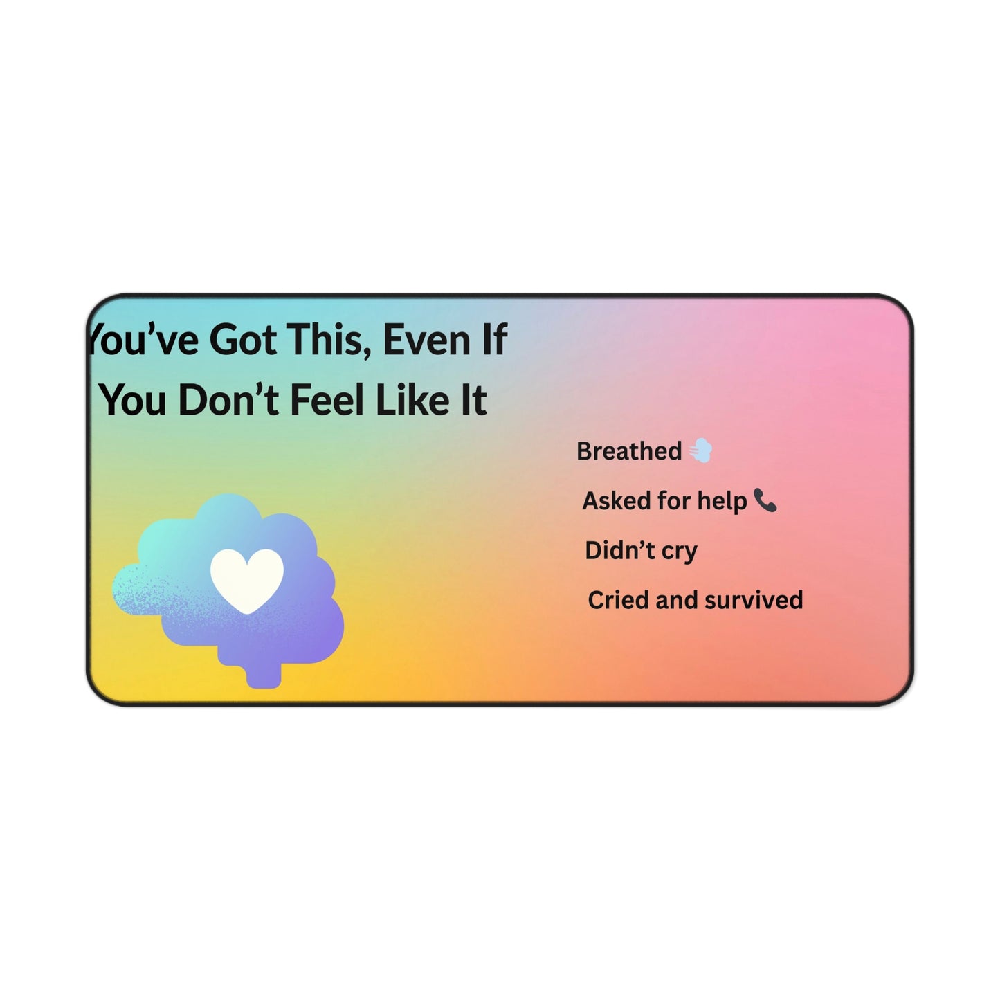 Back to School Inspirational Desk Mats