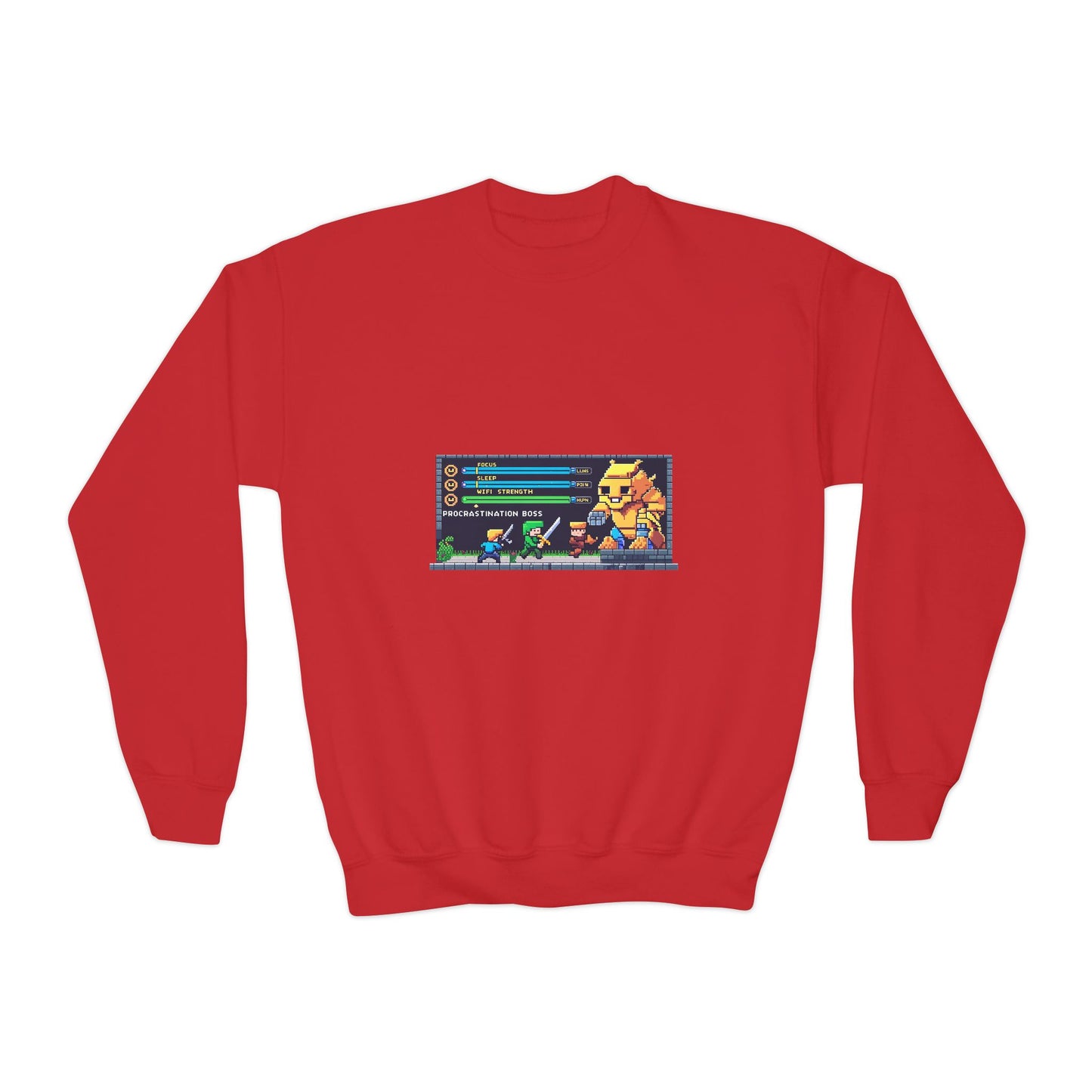 Youth Crewneck Sweatshirt with Fun Animal Design, Cozy Jumper for Kids, Perfect Gift for Birthdays, Holidays, & Everyday Wear