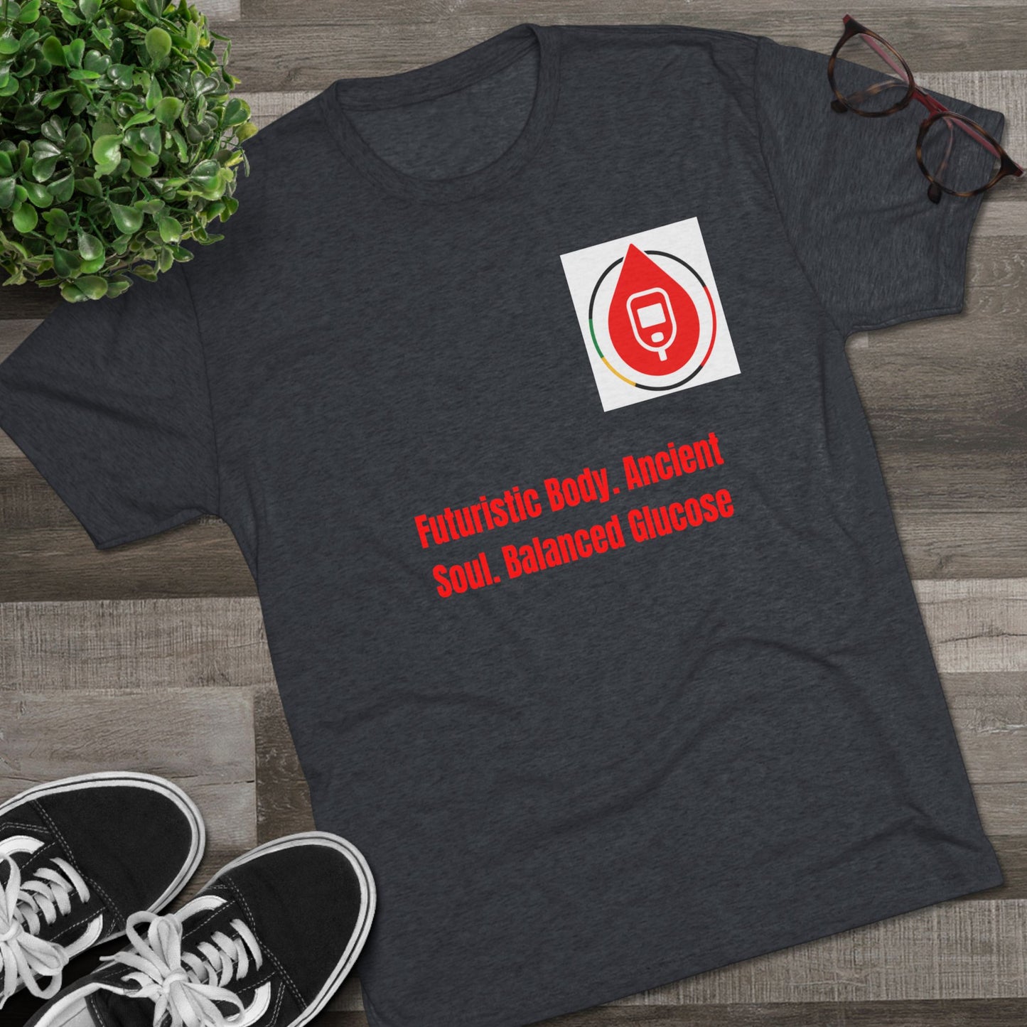 Metabolic Harmony, Sugar Management Crew Tee, Diabetes Management, Diabetes Awareness