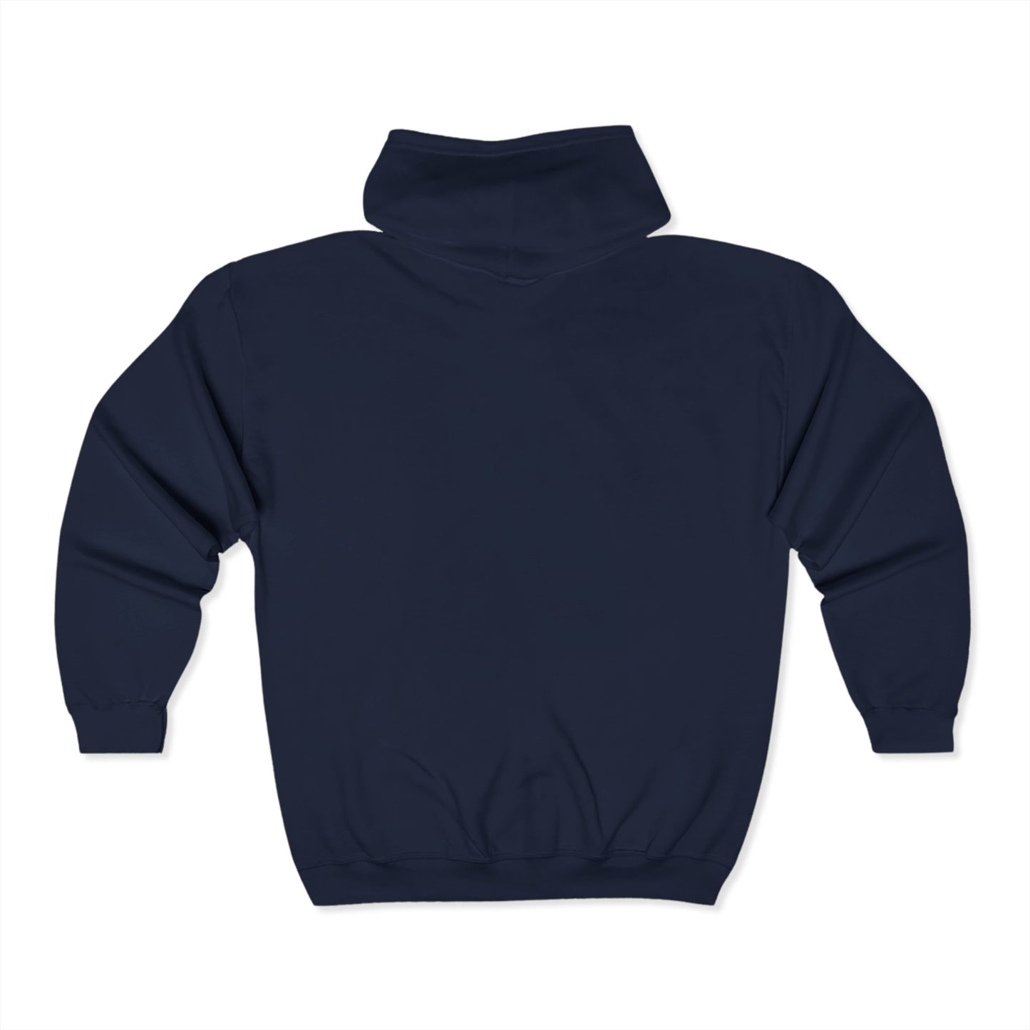 Courage Statement Hoodie, Unisex Full Zip Sweatshirt, Motivational Zip Up, Inspirational Gift for Advocates, Confidence Apparel