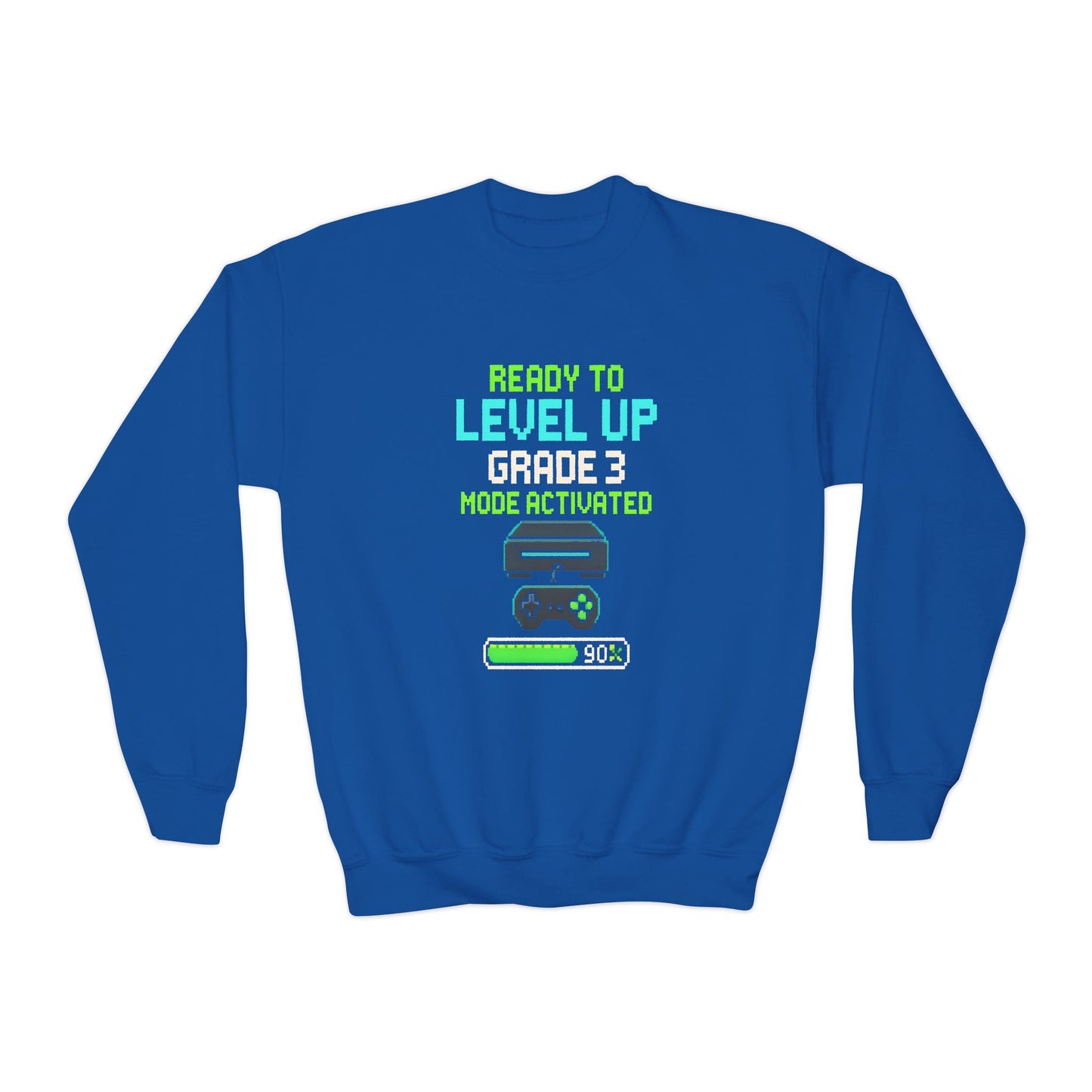 Retro Gaming Glory Sweatshirt for Back to School