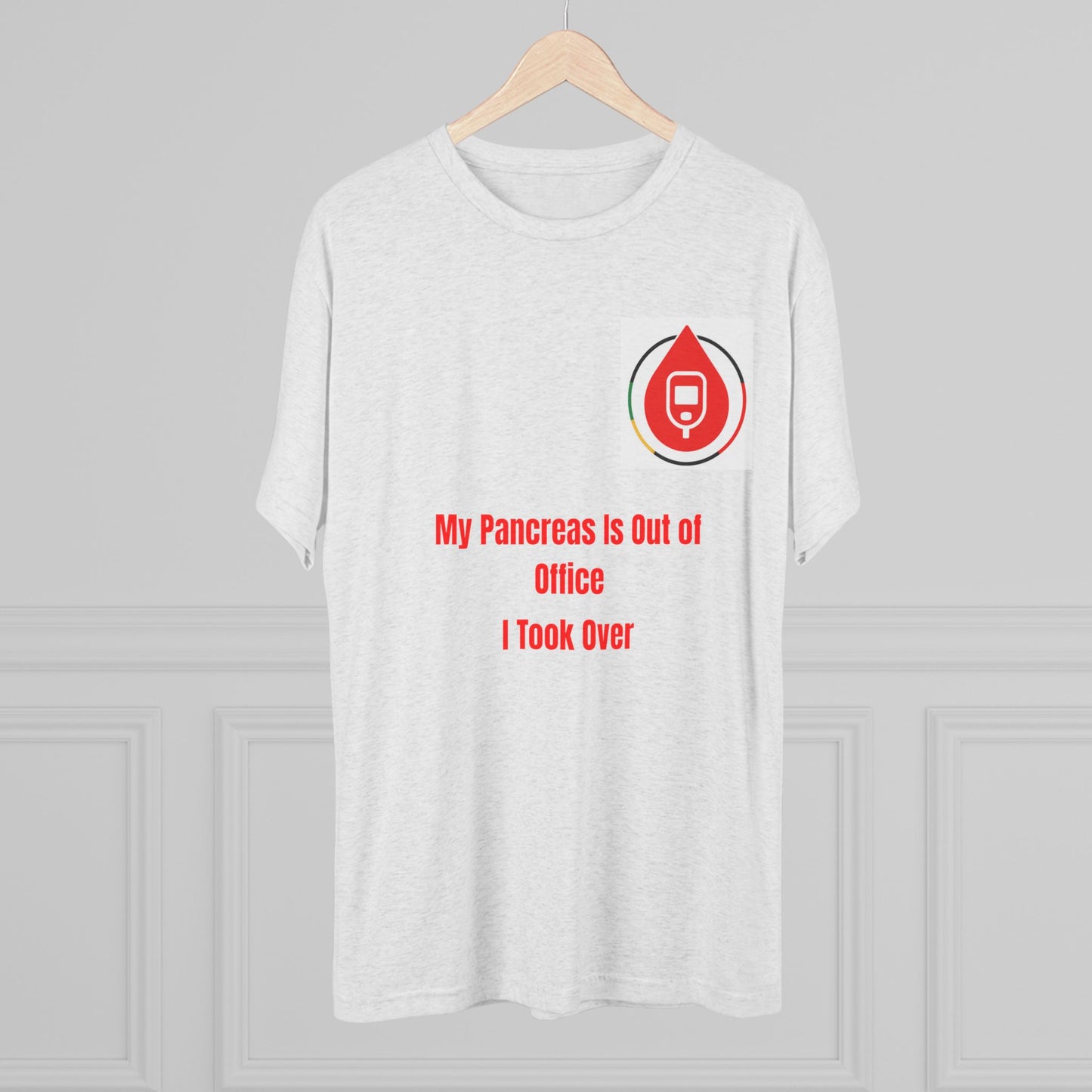Pancreas on Pause, Sugar Management Crew Tee, Diabetes Management Apparel, Diabetes Awareness T-Shirt