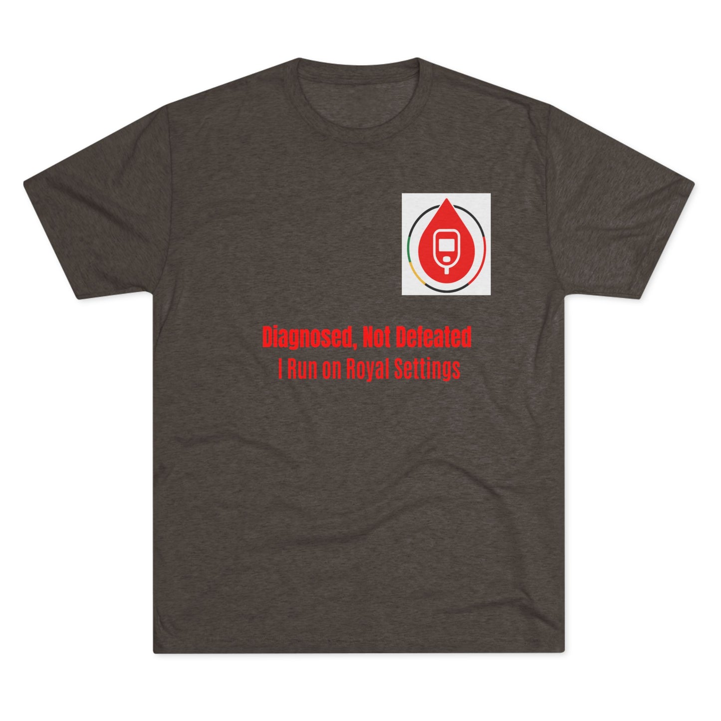 Diabetic Strength, Sugar Management Crew Tee, Diabetes Awareness, Diabetes Management