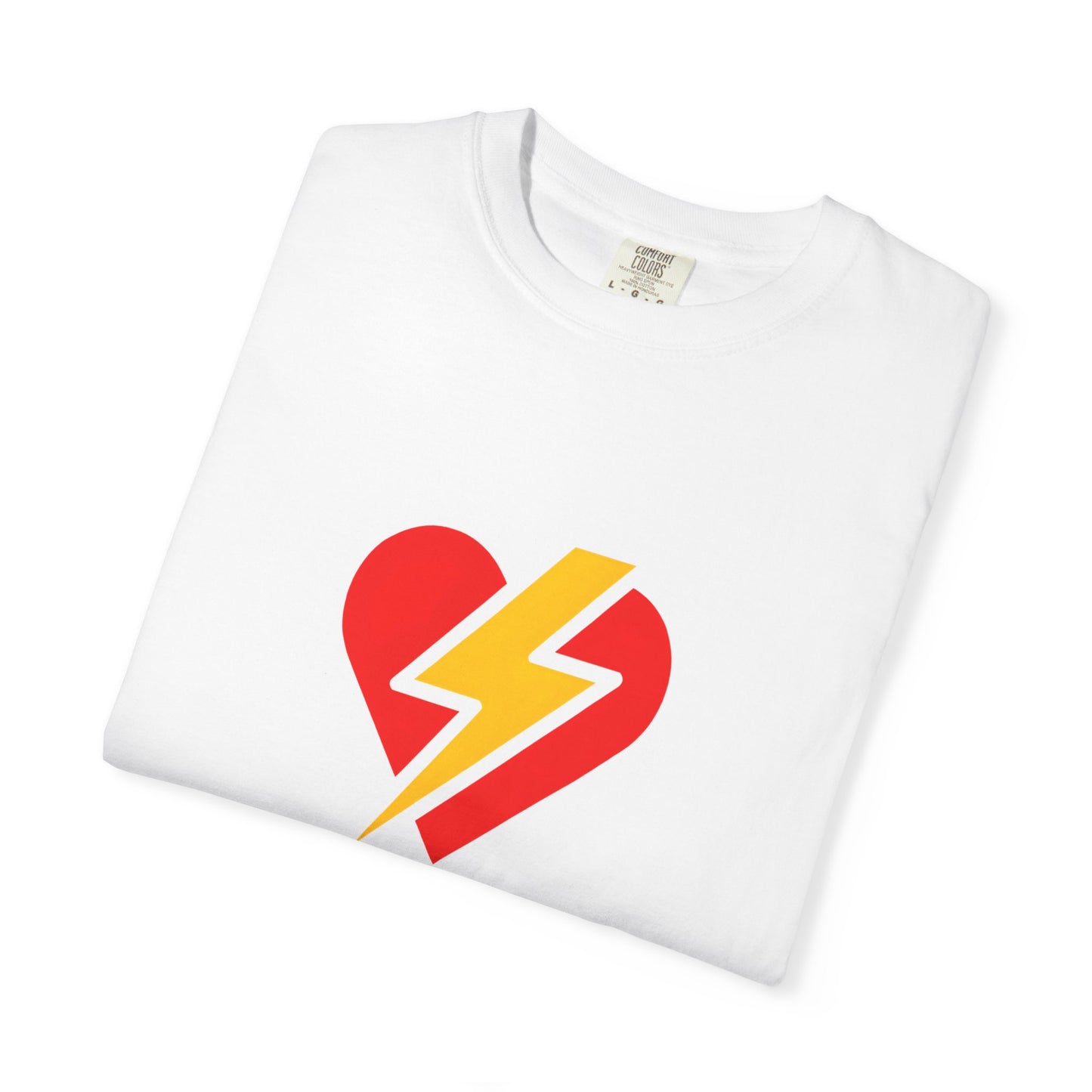 Lightning Heart Inspirational T shirts