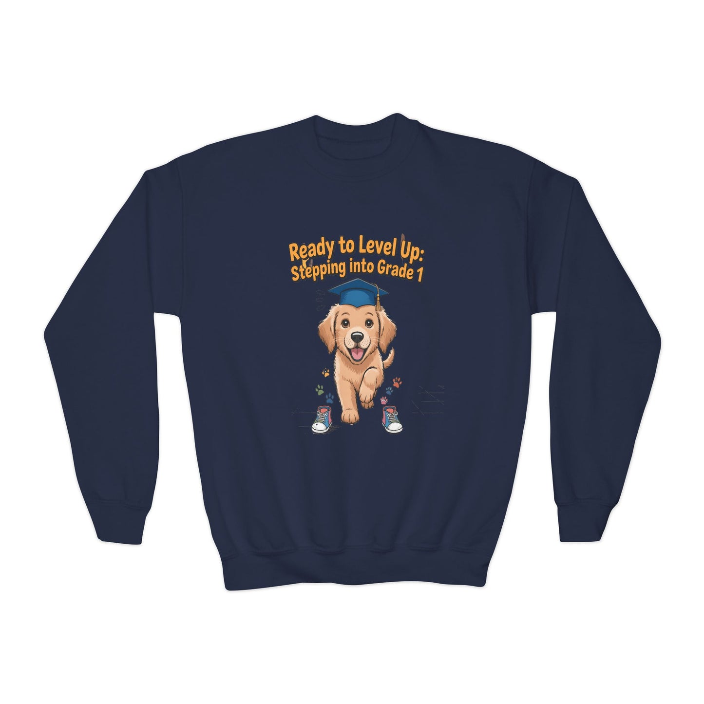 Paw Prints of Progress Sweatshirt for Back to School