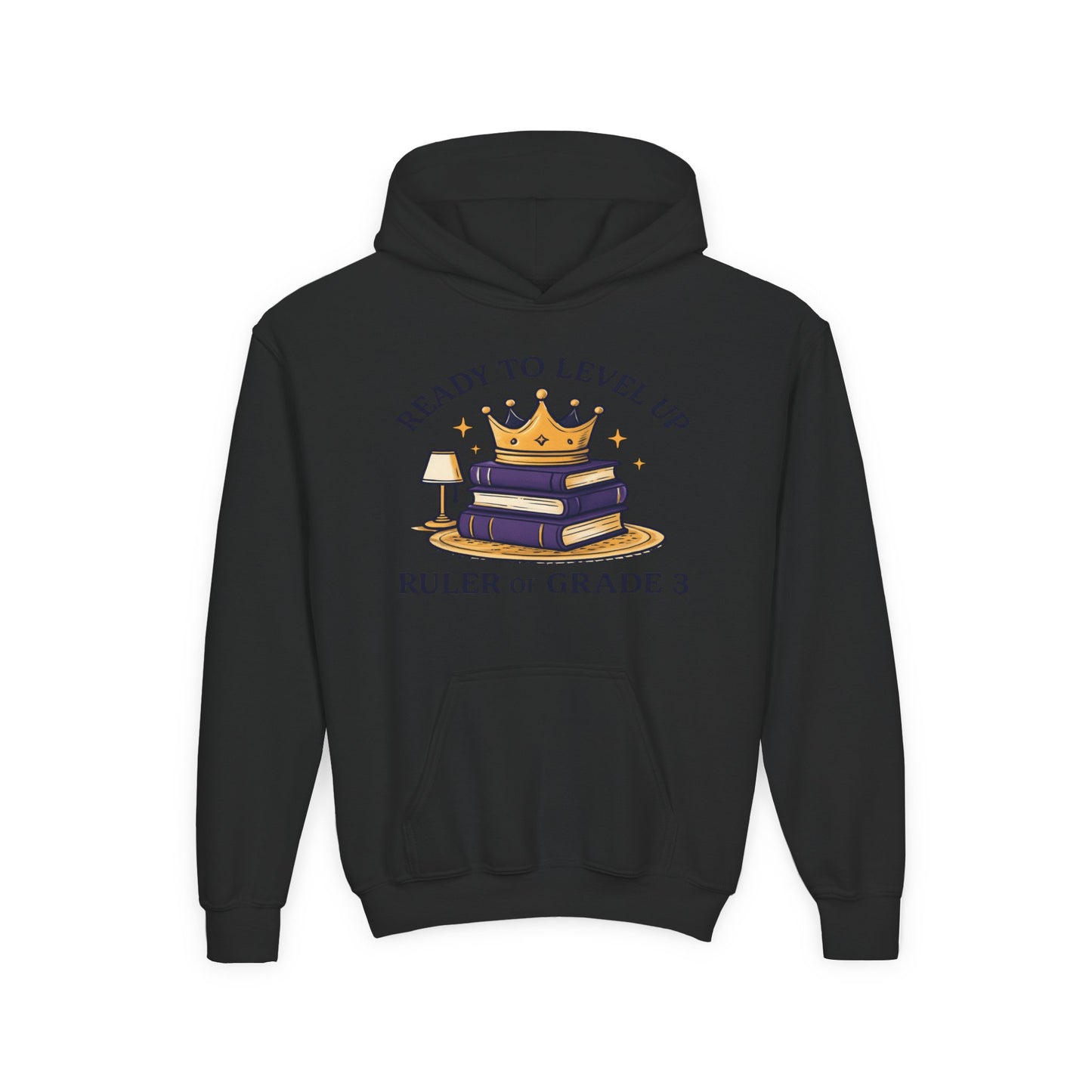Scholar's Crown Hoodie, Cool Hoodie for Back to School