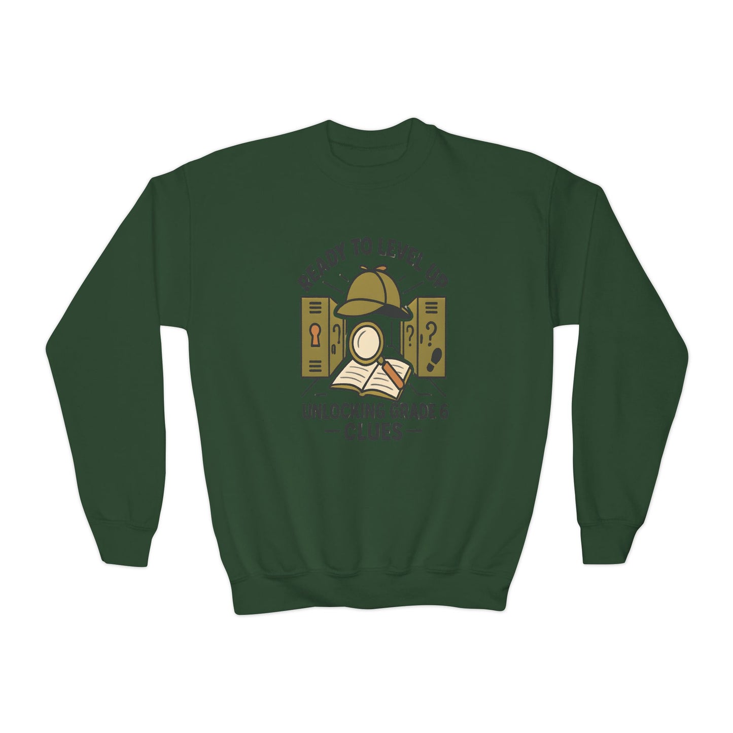 Clue Quest Sweatshirt for Back to School