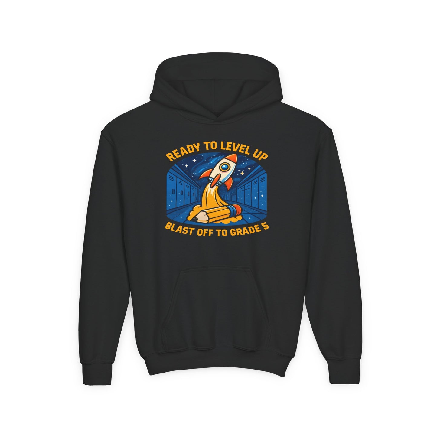 Rocket Launch Hoodie for Back to School, Cool Back to School Hoodie