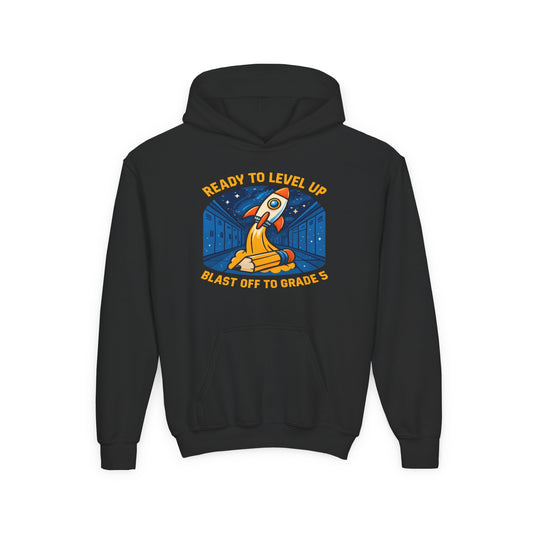 Rocket Launch Hoodie for Back to School, Cool Back to School Hoodie