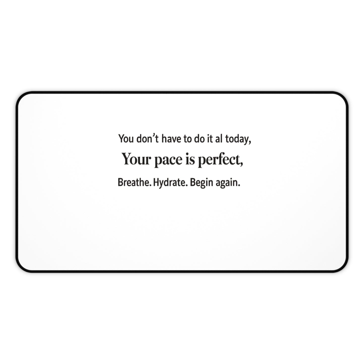Back to School Inspirational Desk Mats