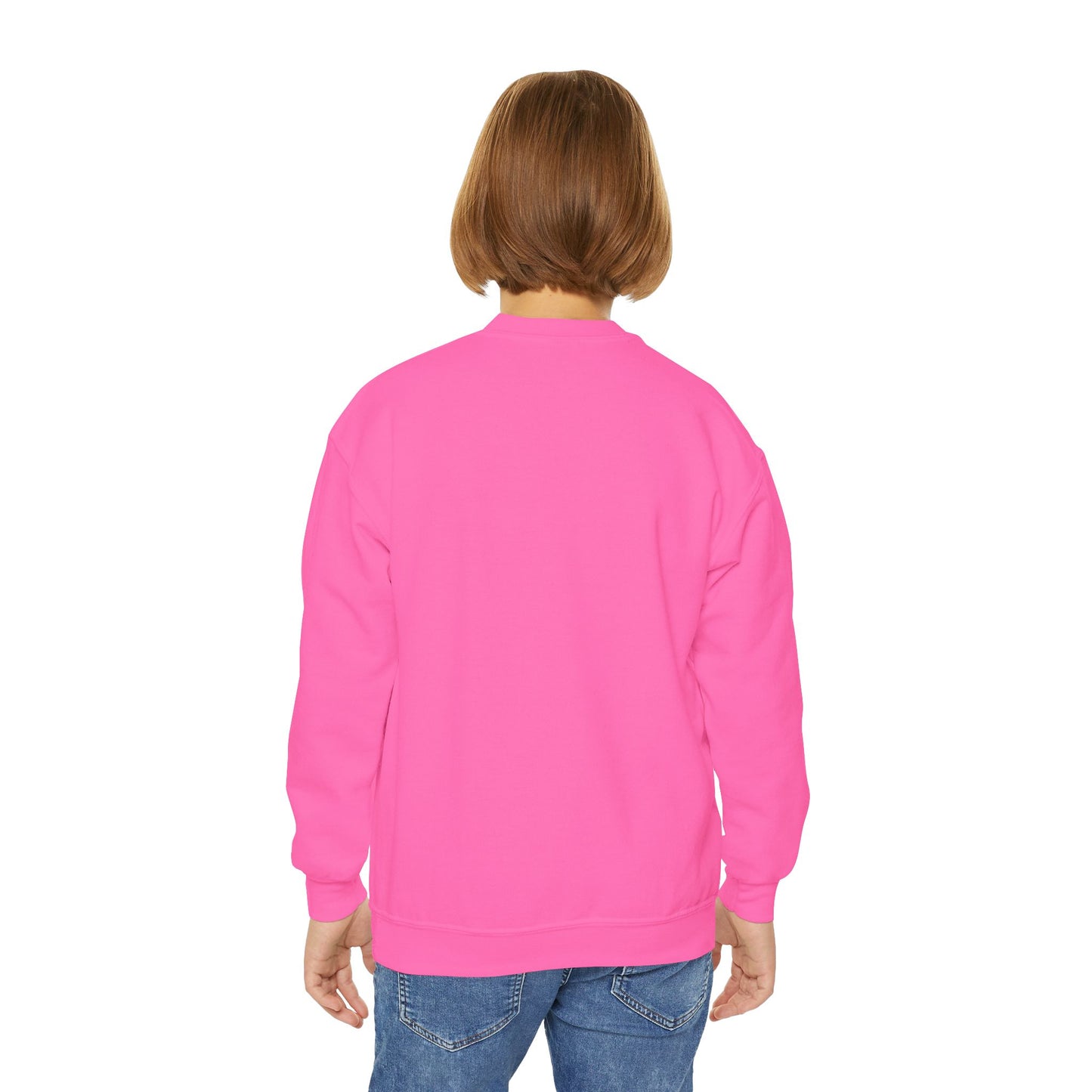 Youth Crewneck Sweatshirt with Fun Animal Design, Cozy Jumper for Kids, Perfect Gift for Birthdays, Holidays, & Everyday Wear