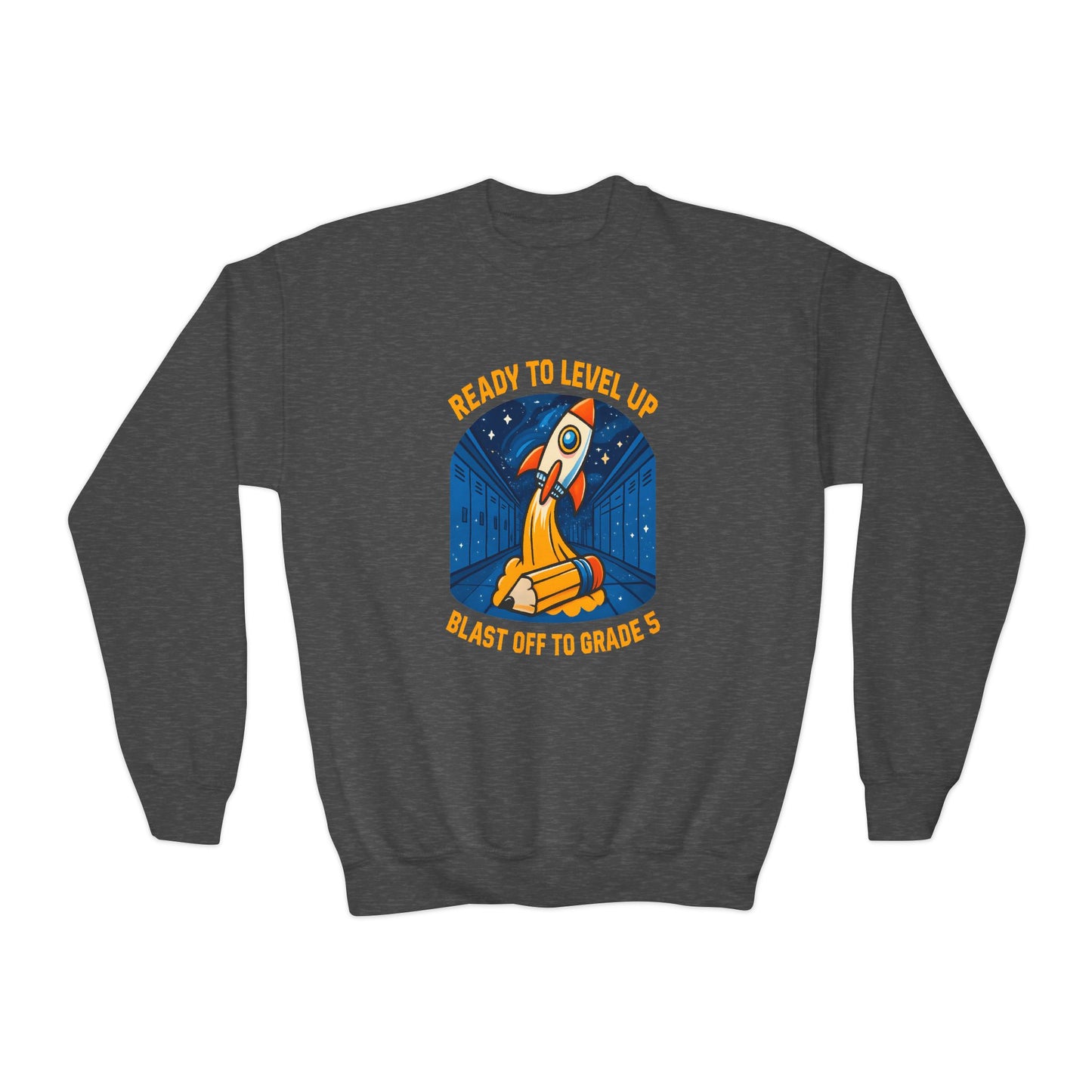 Rocket Scholar Sweatshirt for Back to School