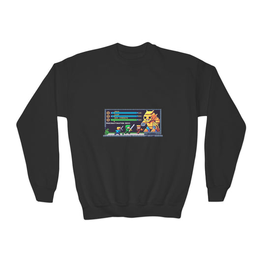 Youth Crewneck Sweatshirt with Fun Animal Design, Cozy Jumper for Kids, Perfect Gift for Birthdays, Holidays, & Everyday Wear