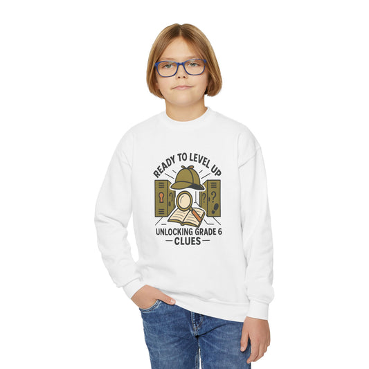 Clue Quest Sweatshirt for Back to School