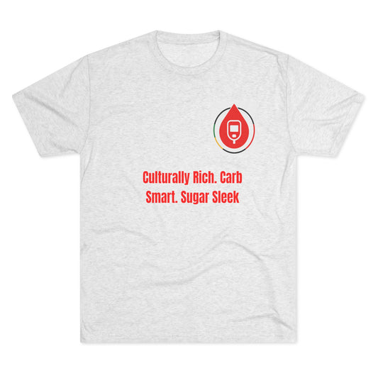 Drop of Culture, Sugar Management Crew Tee, Diabetes Management Tee, Diabetes Awareness T-Shirt