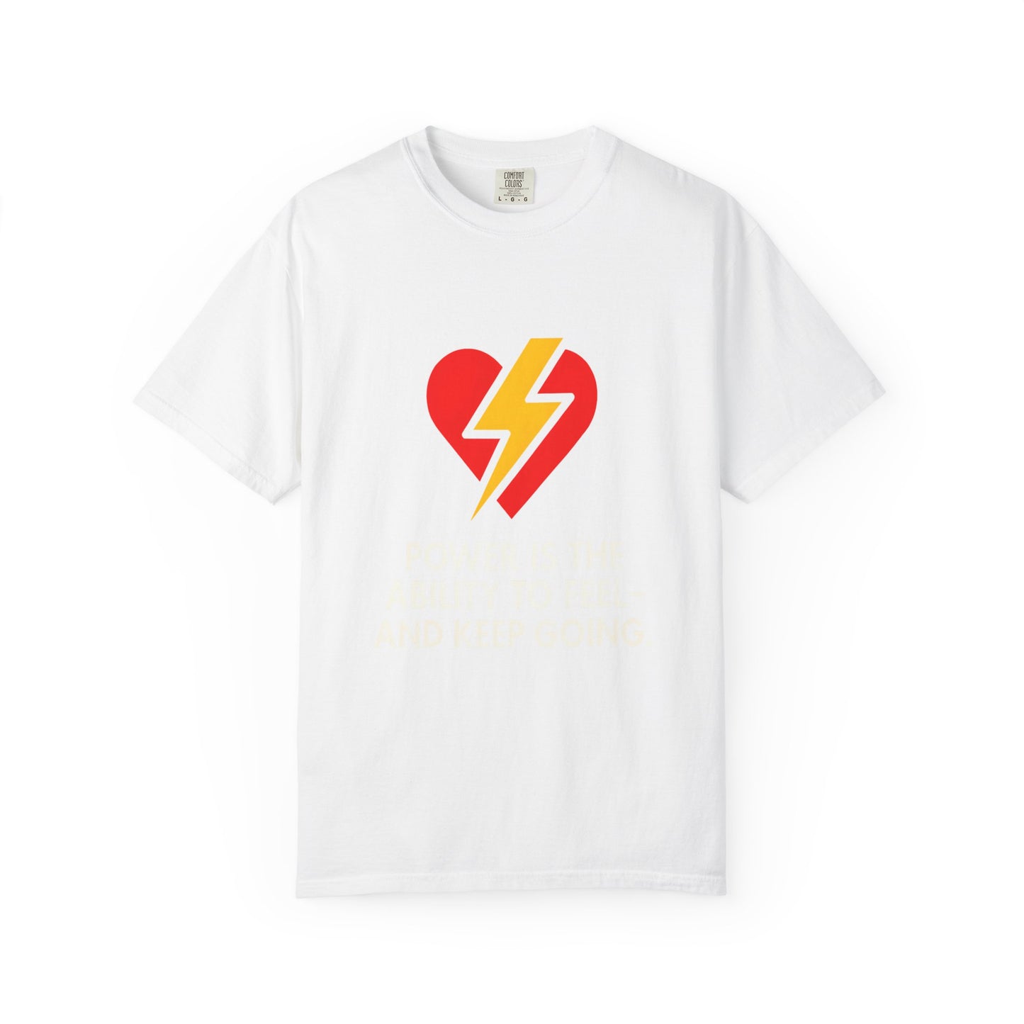 Lightning Heart Inspirational T shirts