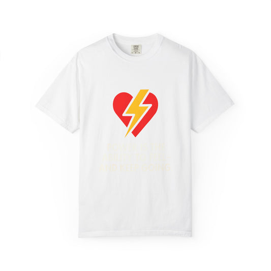 Lightning Heart Inspirational T shirts