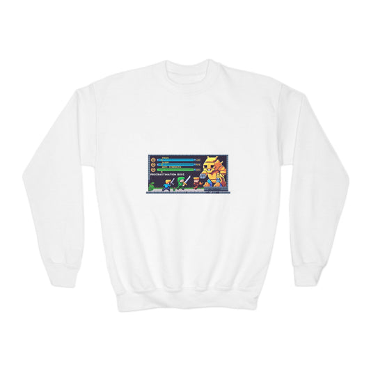 Youth Crewneck Sweatshirt with Fun Animal Design, Cozy Jumper for Kids, Perfect Gift for Birthdays, Holidays, & Everyday Wear