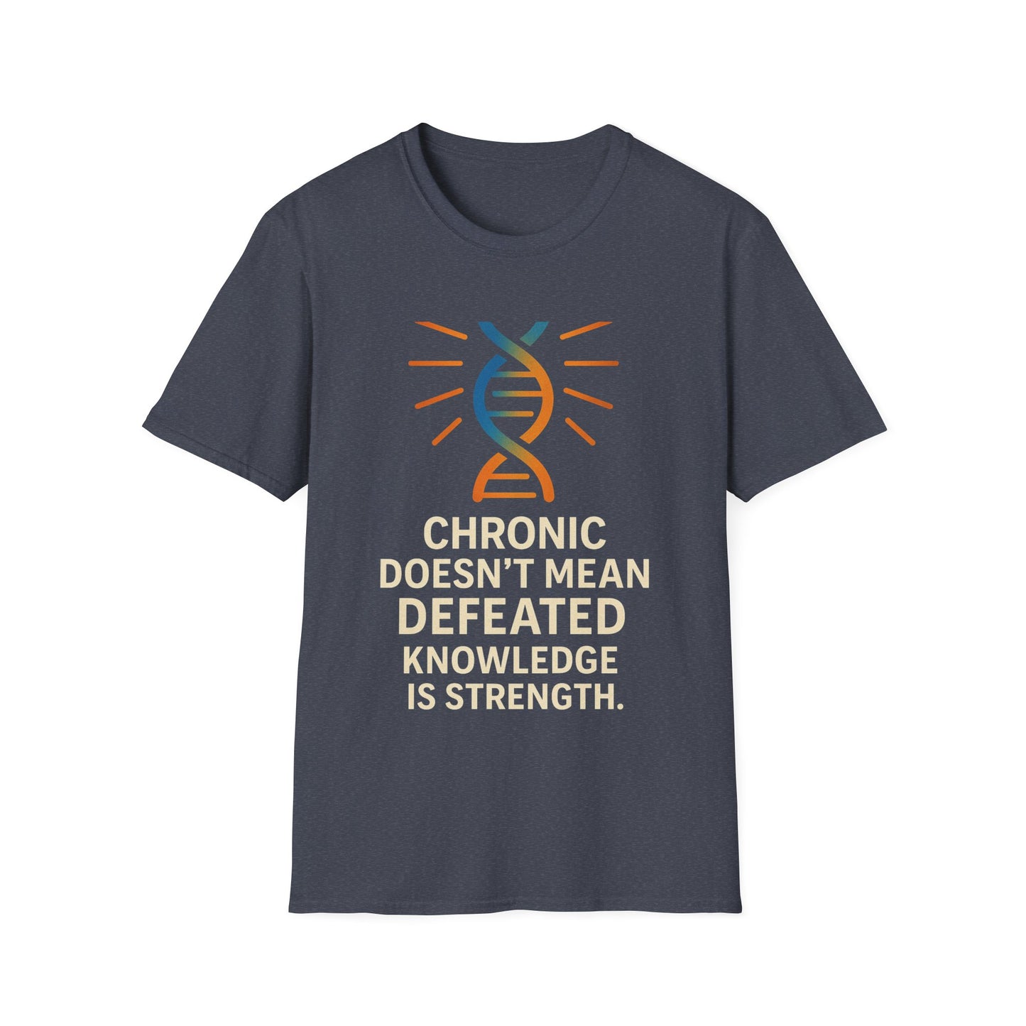 Chronic Strength T-Shirt | Unisex Softstyle Tee | Empowering Quote Shirt | Gift for Chronic Illness Awareness | Supportive Apparel