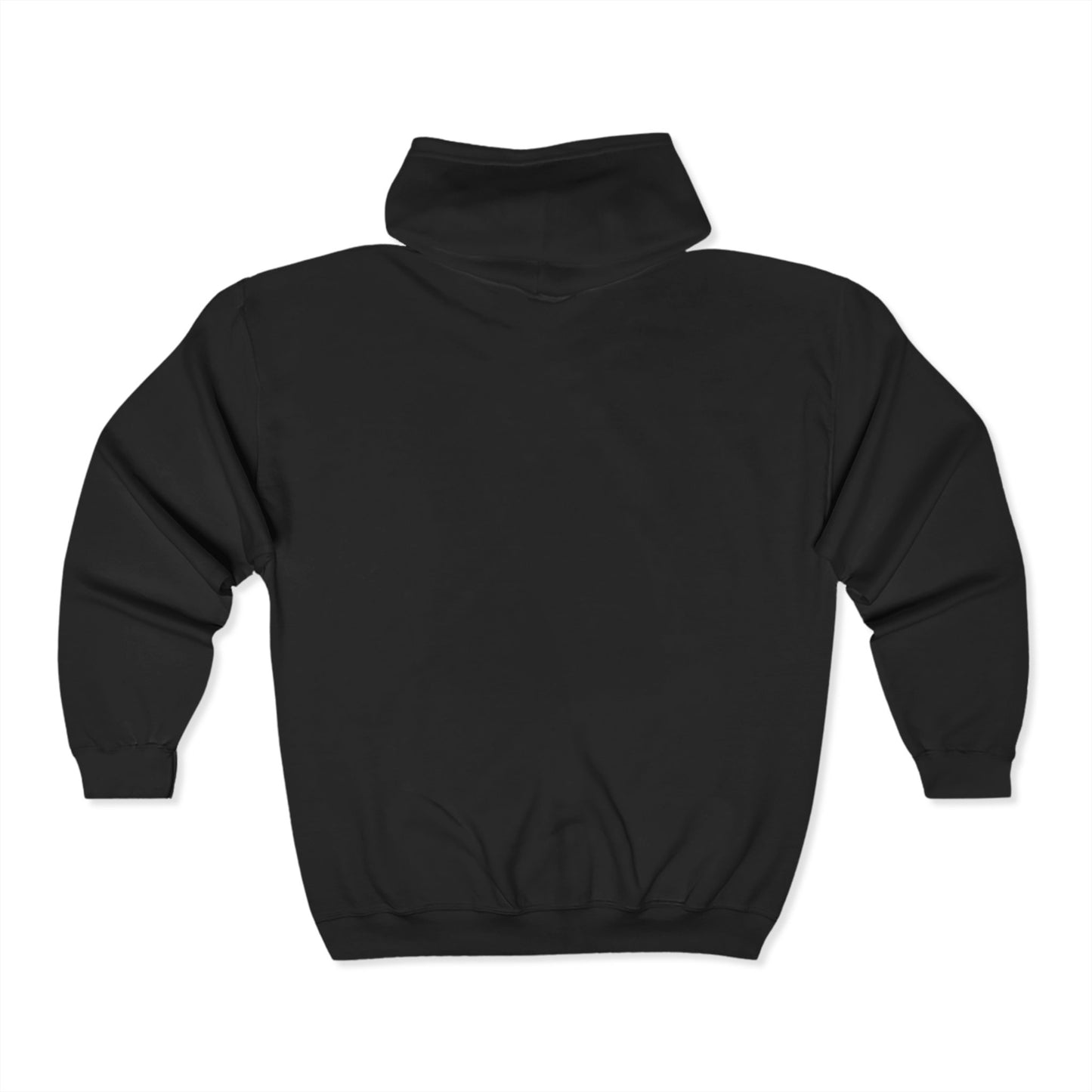Courage Statement Hoodie, Unisex Full Zip Sweatshirt, Motivational Zip Up, Inspirational Gift for Advocates, Confidence Apparel