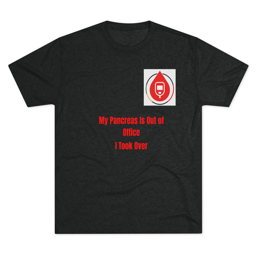 Pancreas on Pause, Sugar Management Crew Tee, Diabetes Management Apparel, Diabetes Awareness T-Shirt