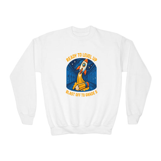 Rocket Scholar Sweatshirt for Back to School