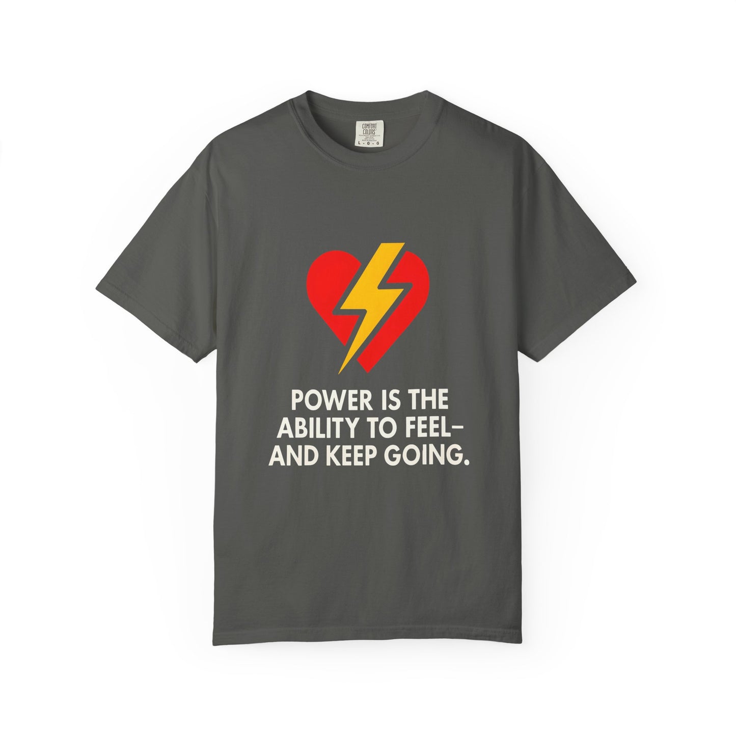 Lightning Heart Inspirational T shirts