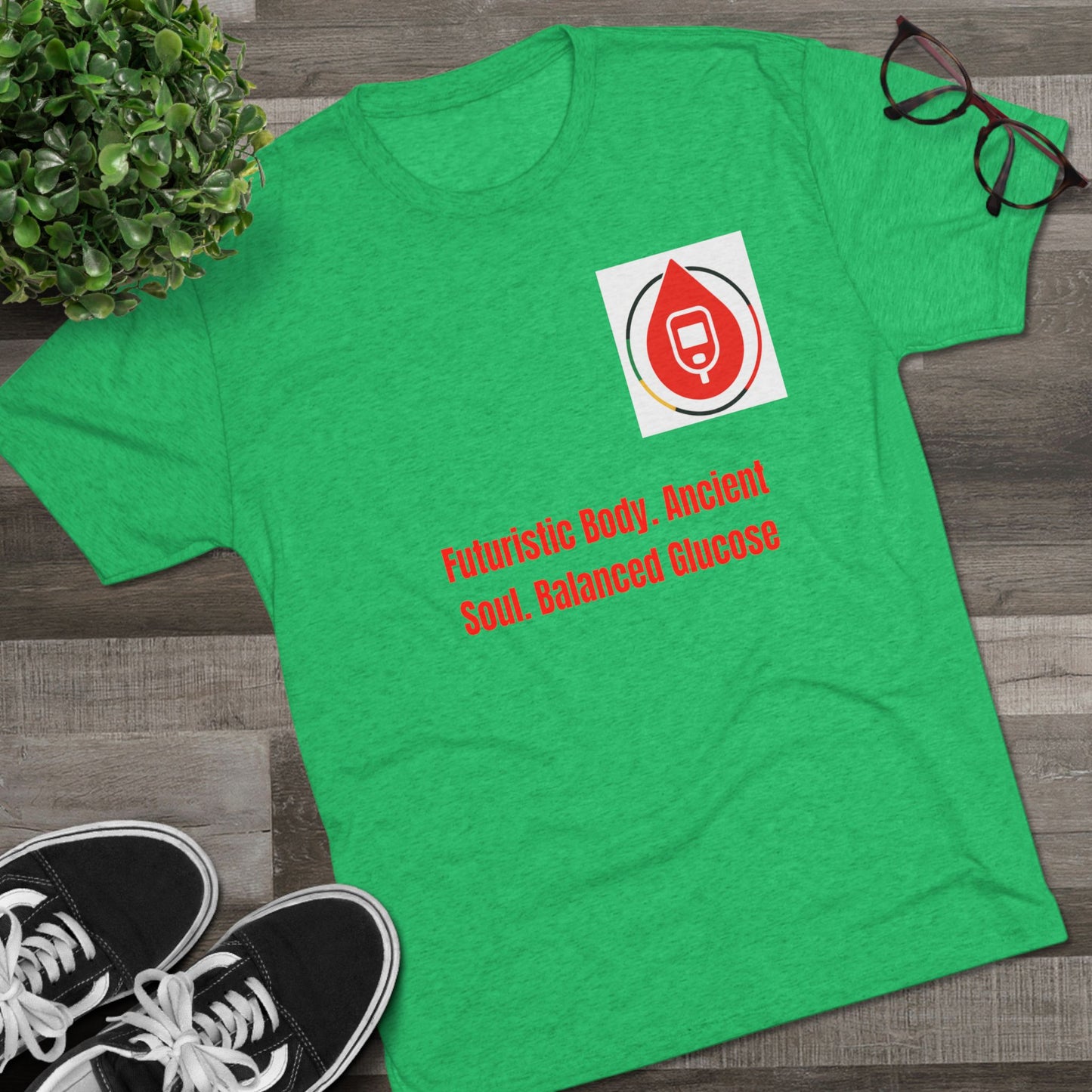 Metabolic Harmony, Sugar Management Crew Tee, Diabetes Management, Diabetes Awareness