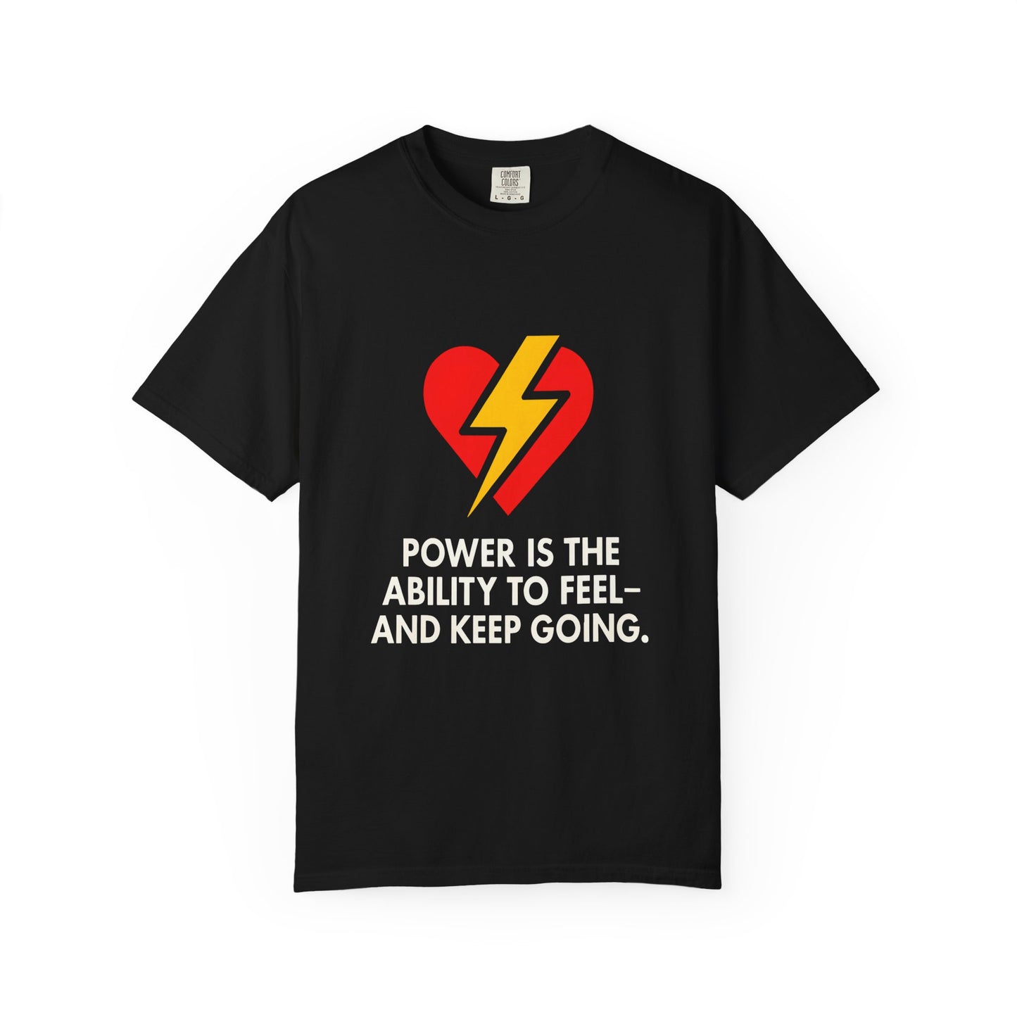 Lightning Heart Inspirational T shirts