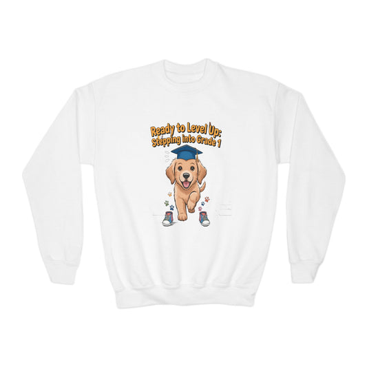 Paw Prints of Progress Sweatshirt for Back to School