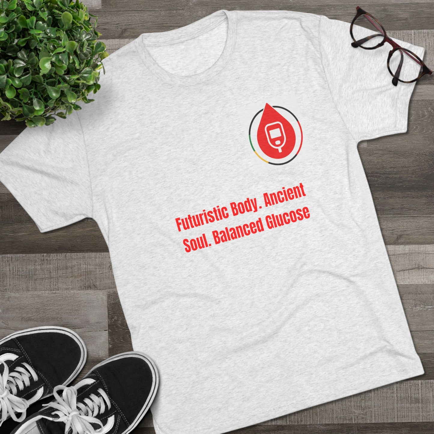 Metabolic Harmony, Sugar Management Crew Tee, Diabetes Management, Diabetes Awareness