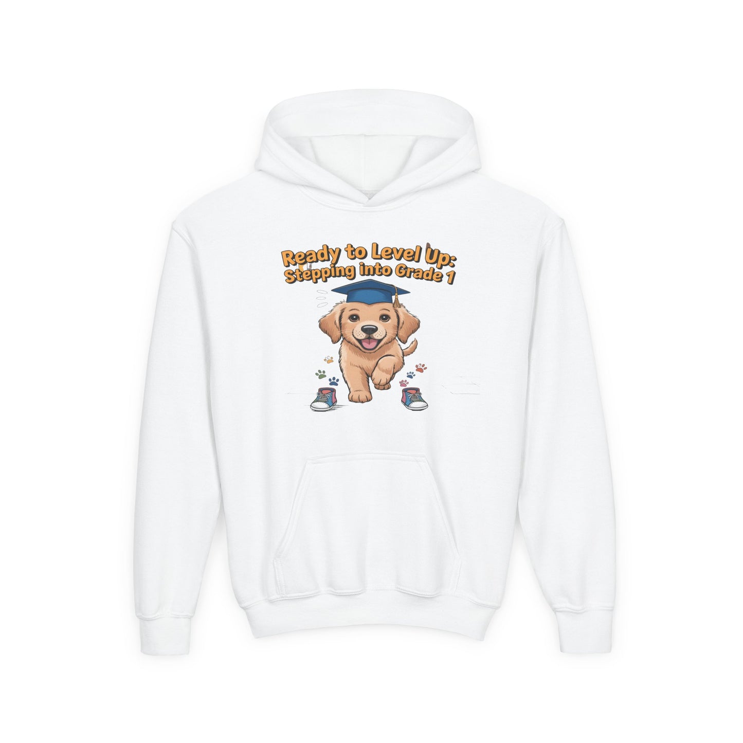 Puppy's First Day Hoodie for Back to School, Cool Back to School Hoodie