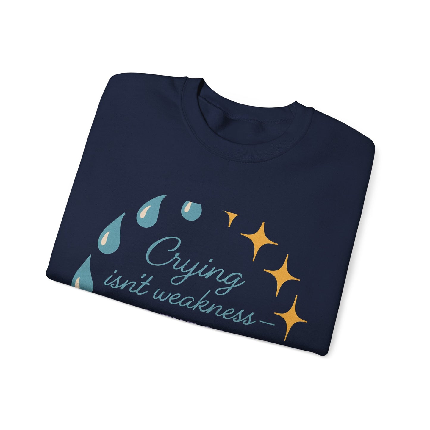 Soul Detoxing Unisex Crewneck Sweatshirt, Emotional Support Apparel, Comfort Gift, Inspirational Clothing, Cozy Layering Piece